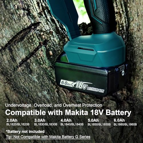 Thumbnail 2 de QUPERR 15 cm Akku-Astsäge – kompatibel mit Makita 18V Akku