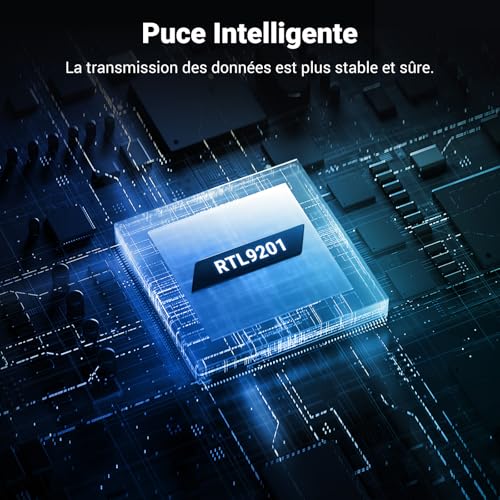 Detalle de UGREEN Boîtier Externe 2,5'' SATA III USB-C | Conception compacte pour HDD/SSD jusqu’à 6 To
