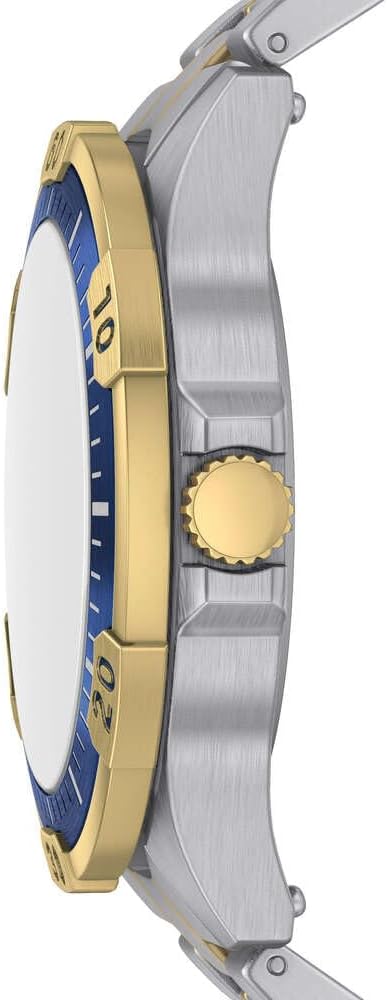 Detalle de FOSSIL Garrett Herrenuhr – Quarz Multifunktionswerk mit Edelstahlarmband