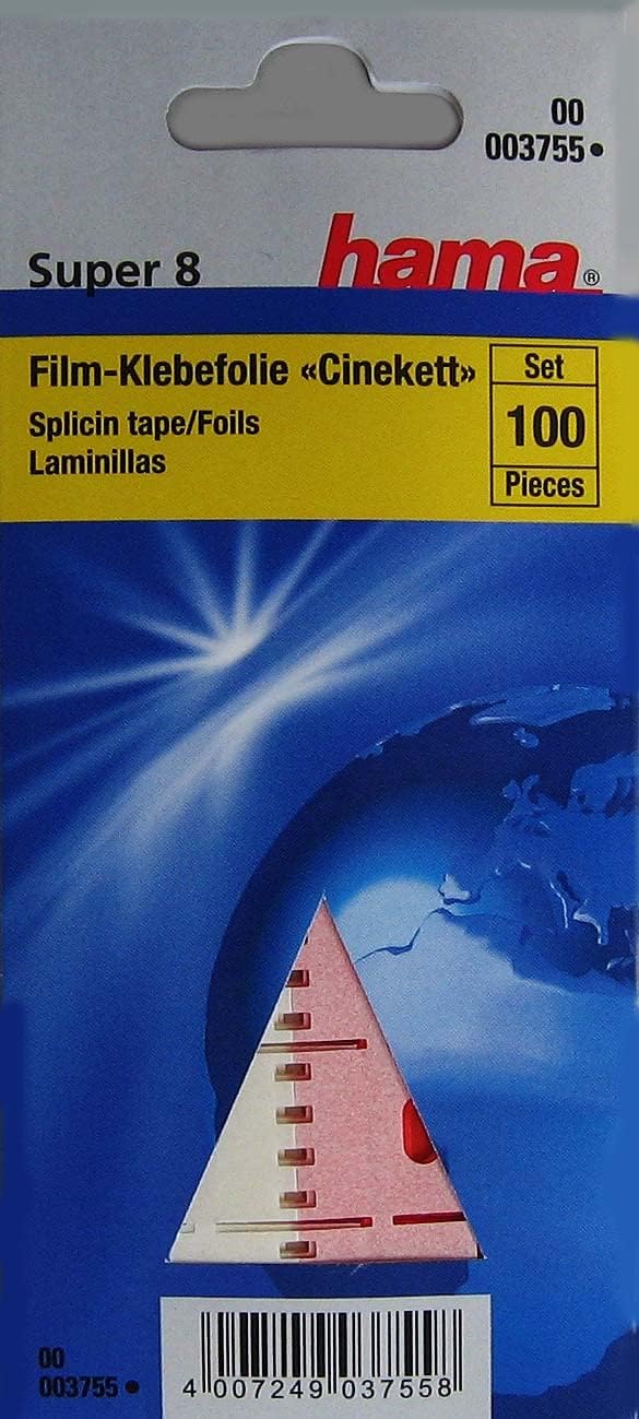 Thumbnail 2 de Hama Film Splicing Adhesive Tape for Cinekett Super 8 (with recess for 1 audio track) – Red/White