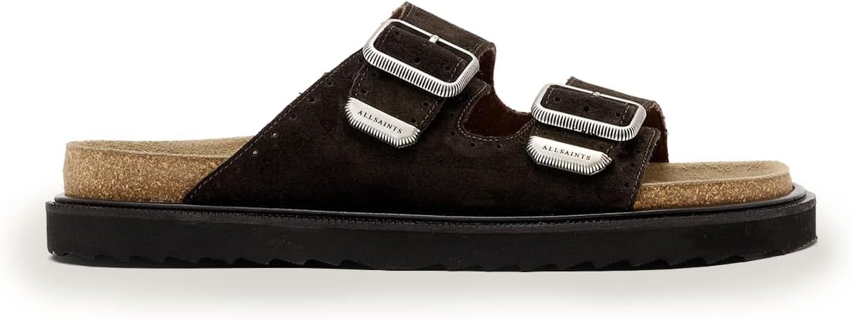 Detalle 2 de AllSaints Randal Sandal men's leather sandals 👞