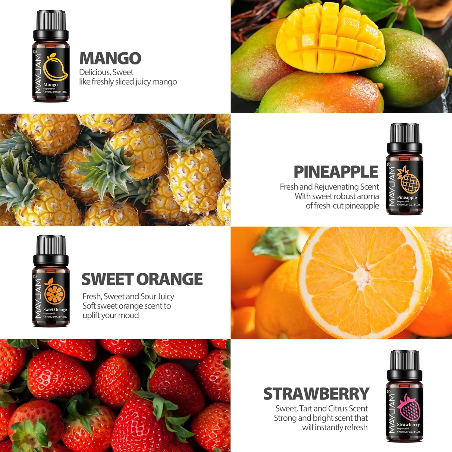 Thumbnail 2 de MAYJAM Aceites Esenciales Fruta 8x10 ml