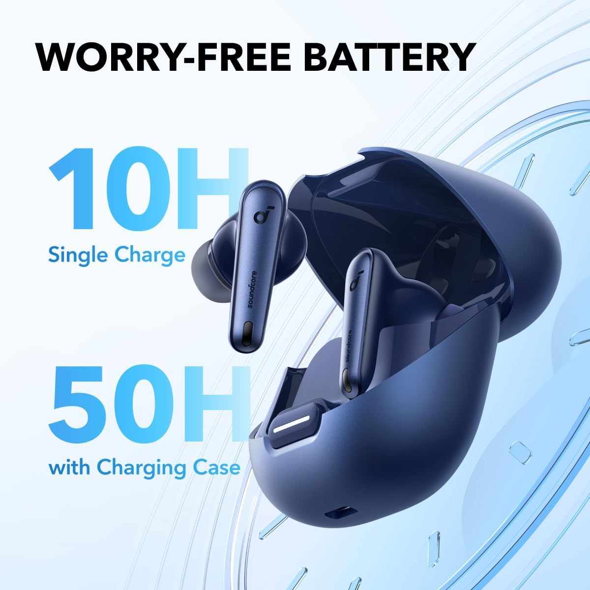 Thumbnail 4 de Soundcore Liberty 4 NC 50H noise-cancelling earbuds