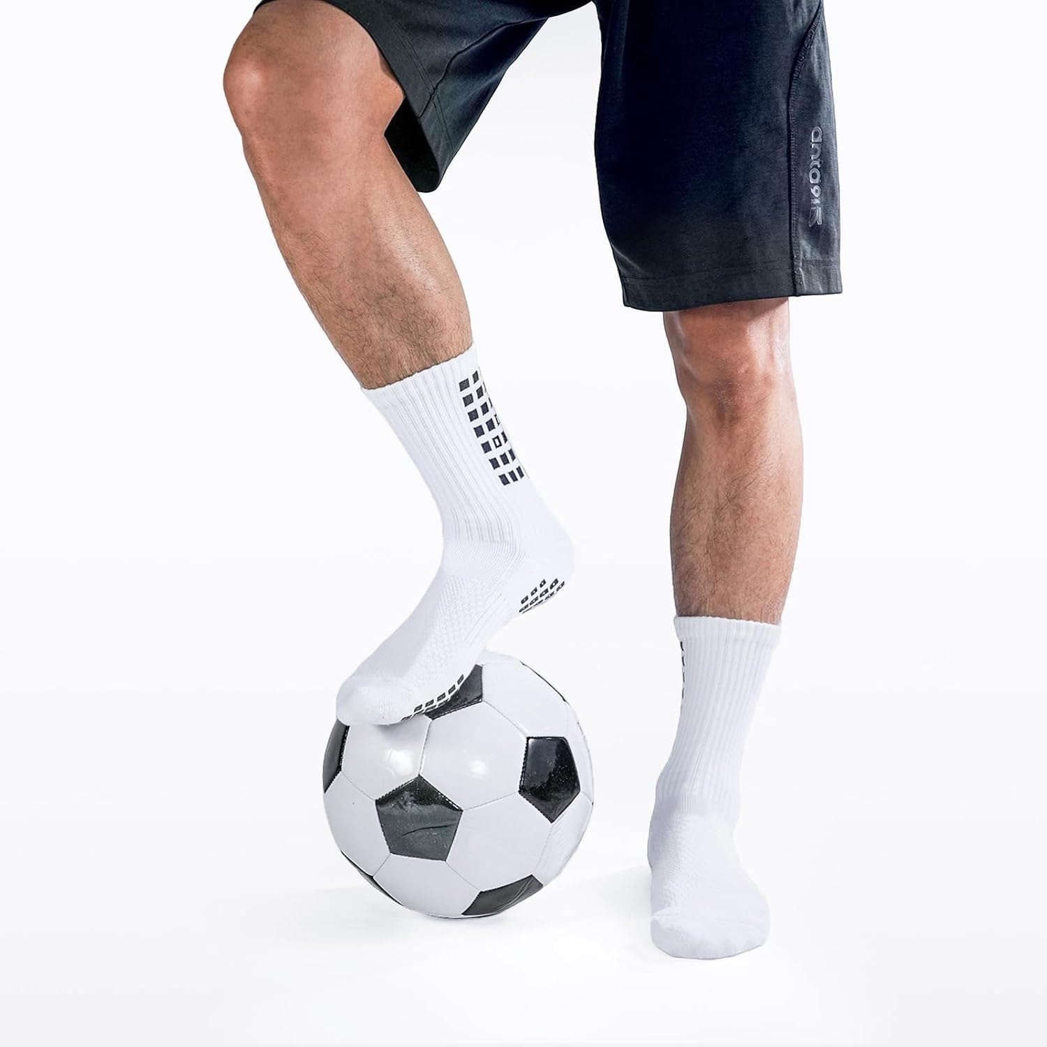 Thumbnail 1 de PERMANENTLY001 set da 4 paia di calzini calcio antiscivolo imbottiti traspiranti