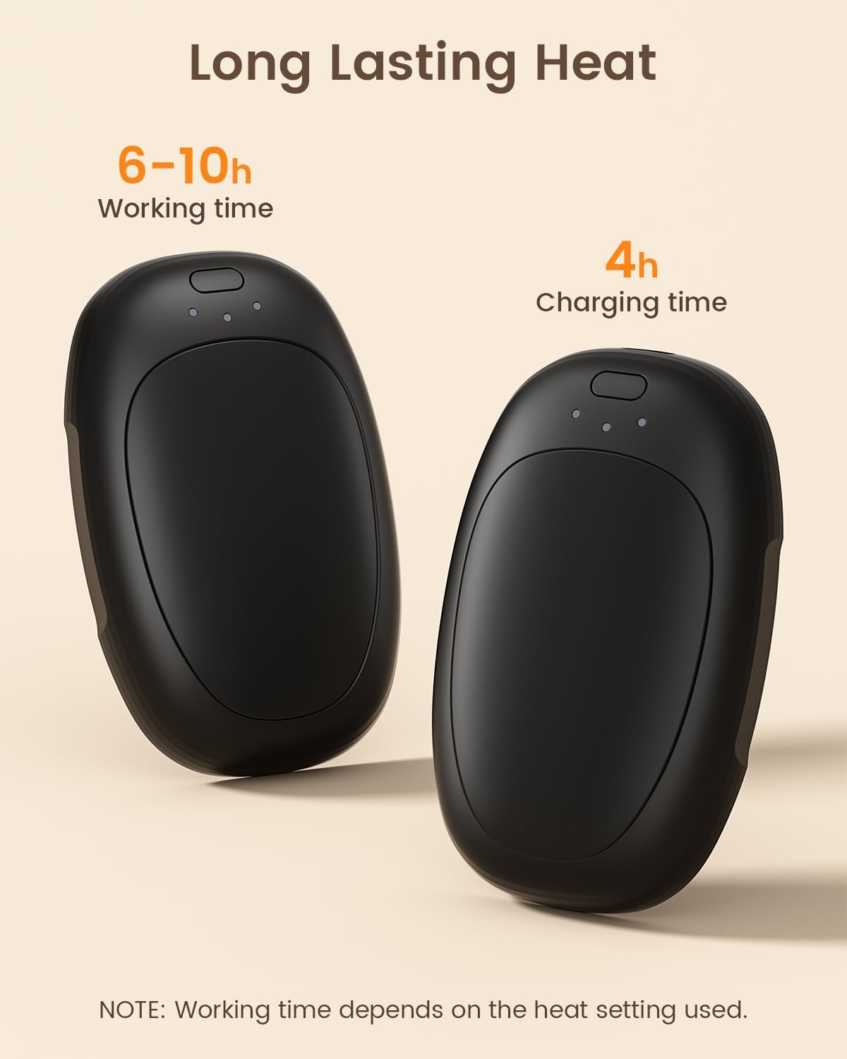 Detalle de gabless Hand Warmers 2 Pack USB rechargeable hand warmer