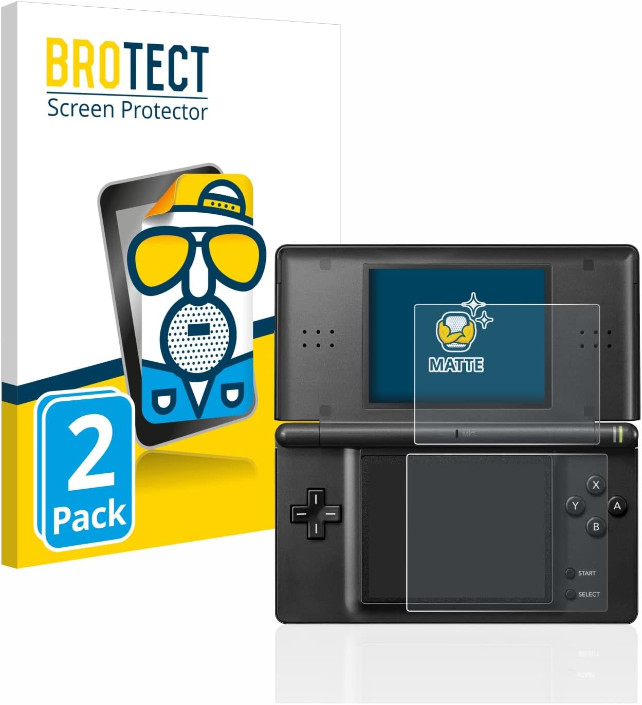 Thumbnail 6 de BROTECT Schutzfolie Nintendo DS LITE 2 Stück