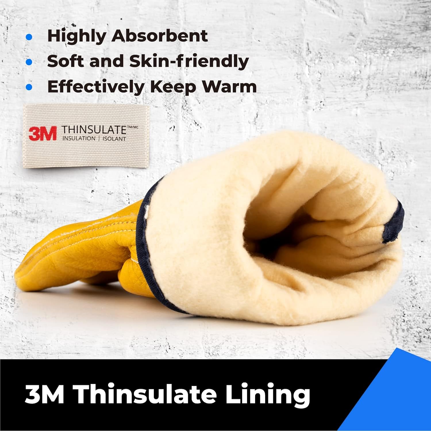 Thumbnail 1 de Toolant Winter Leather Work Gloves