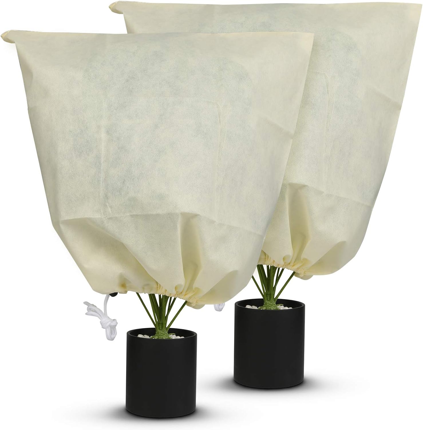 Detalle de MIXC Plant Frost Covers, 2-Pack