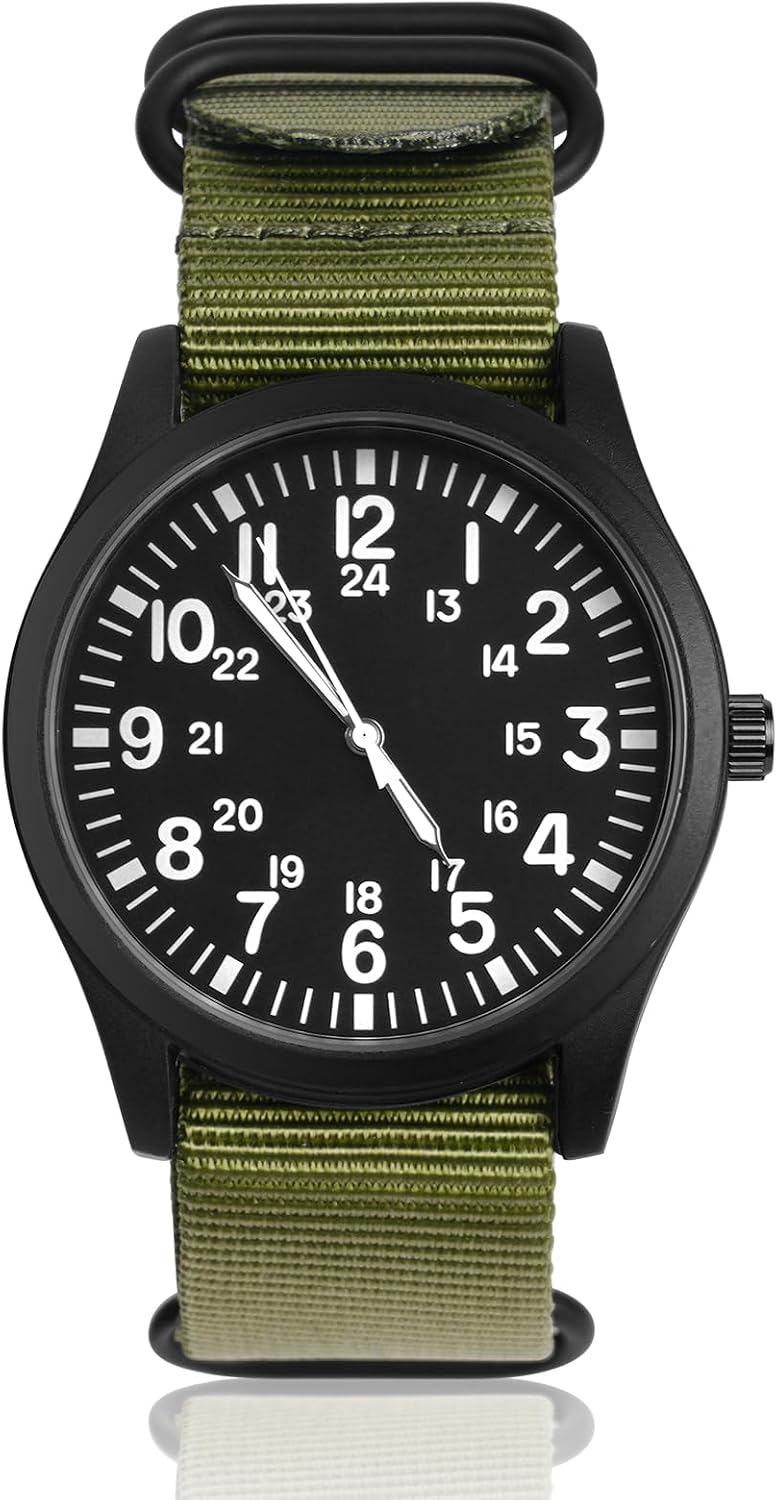 Detalle de Vicloon Herren Armbanduhr reloj 45 mm