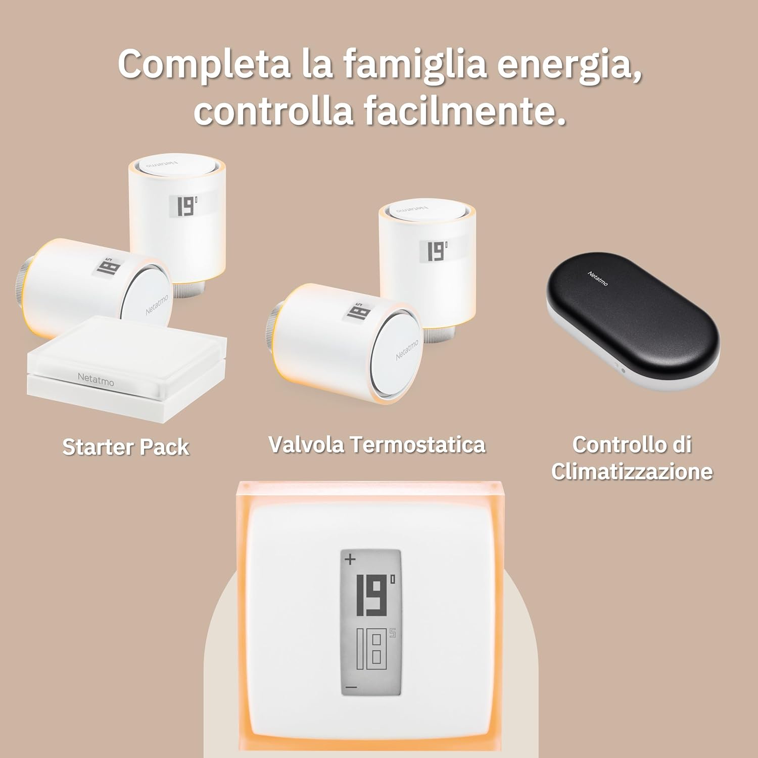 Thumbnail 6 de Netatmo Termostato WiFi intelligente per caldaia NTH01