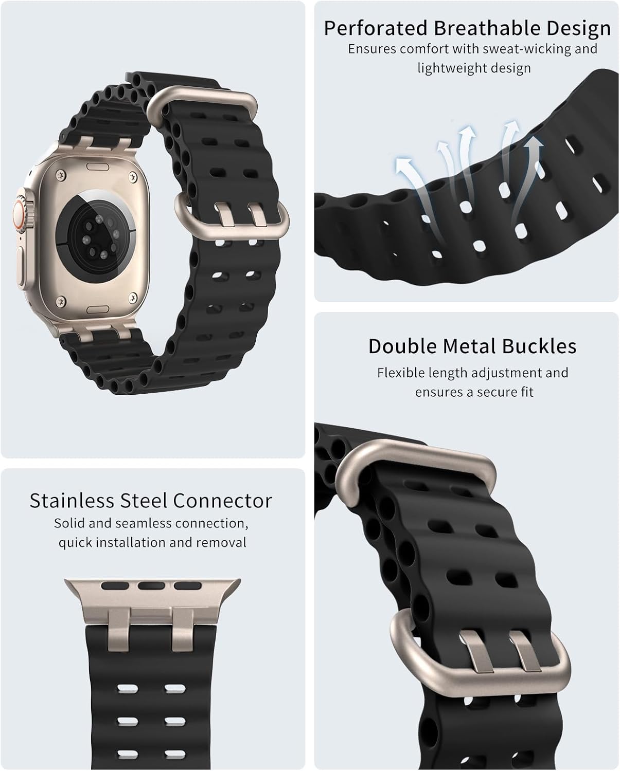 Thumbnail 2 de TiMOVO Ocean Strap for Apple Watch Ultra