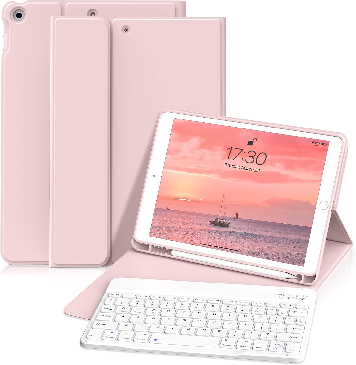 Detalle de zoyu Tastaturhülle iPad 10,2 Zoll 9/8/7 Gen