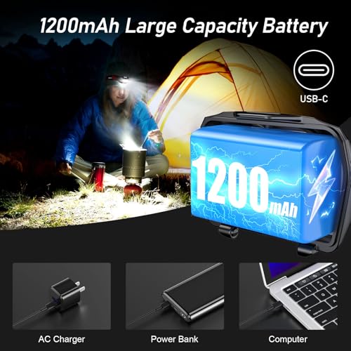 Thumbnail 6 de Blukar lampe frontale rechargeable IPX5