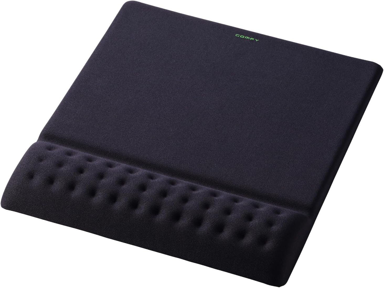 Detalle de エレコム COMFY MP-ACF001WBK リストレスト一体型ワイドマウスパッド ブラック