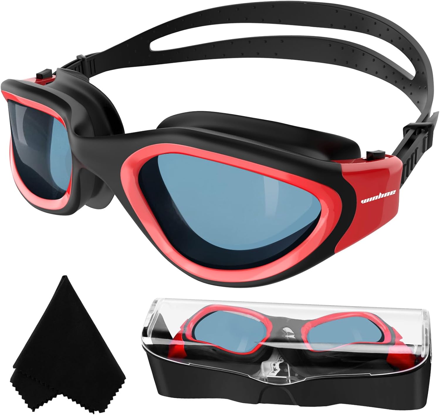 Thumbnail 6 de Winline Schwimmbrille für Erwachsene & Jugendliche mit Anti-Beschlag, UV-Schutz und verstellbaren Nasenstegen