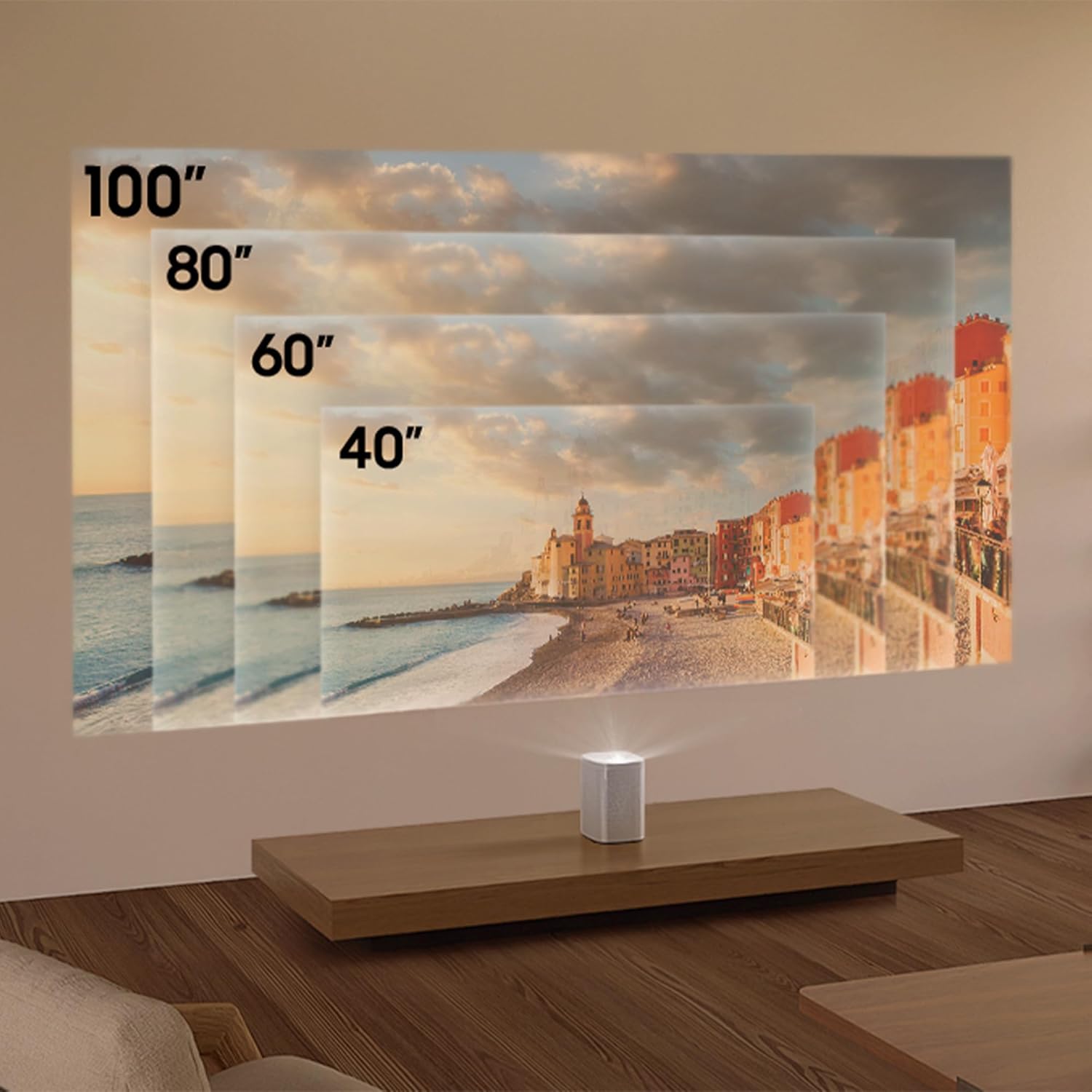 Thumbnail 5 de Samsung The Premiere SP-LPF5DSAXXXE: Proiettore laser triplo ultra corto fino a 100" con interazione tattile e audio Dolby Atmos