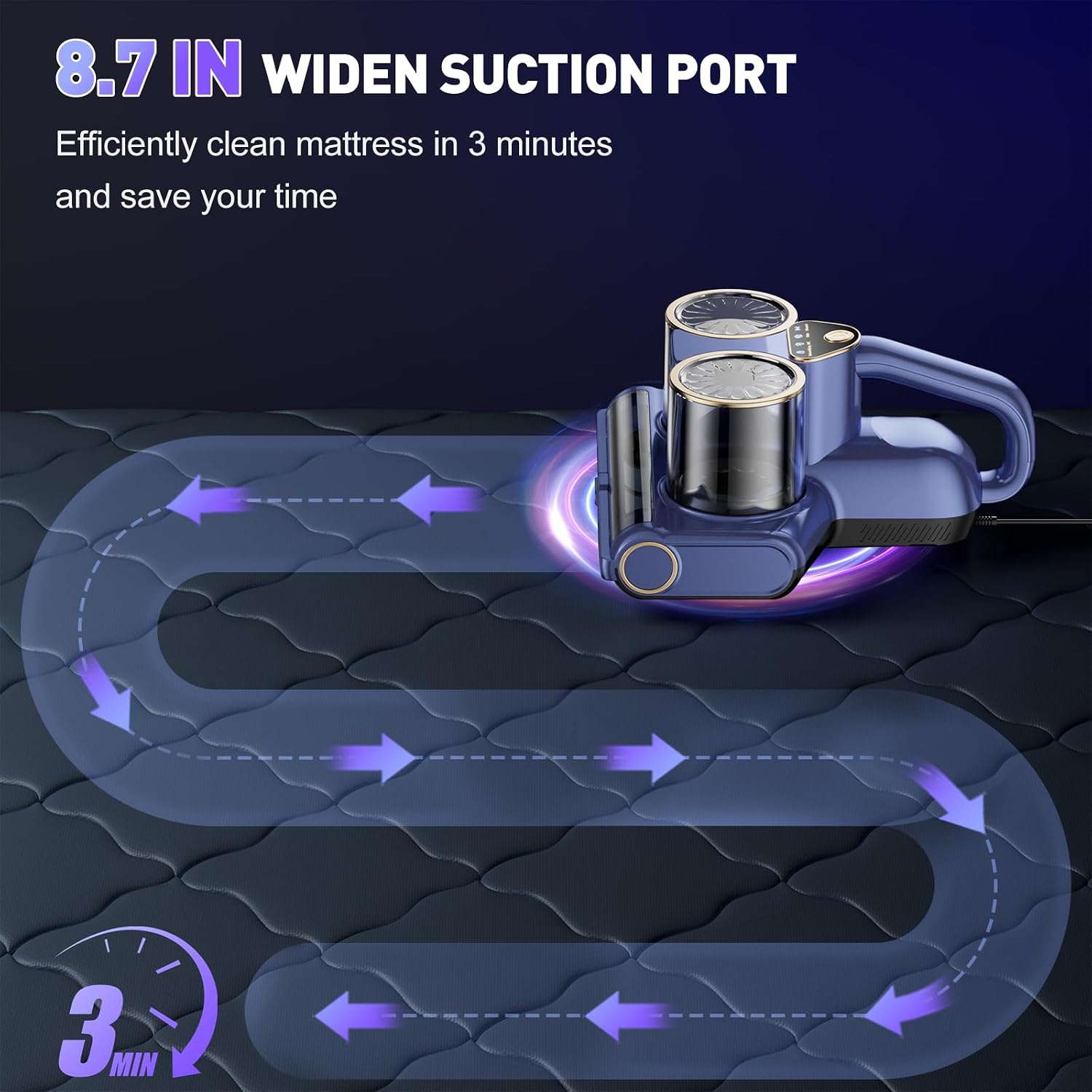 Thumbnail 4 de Gxzsk Mattress Vacuum Cleaner 16kPa for Beds 🧹