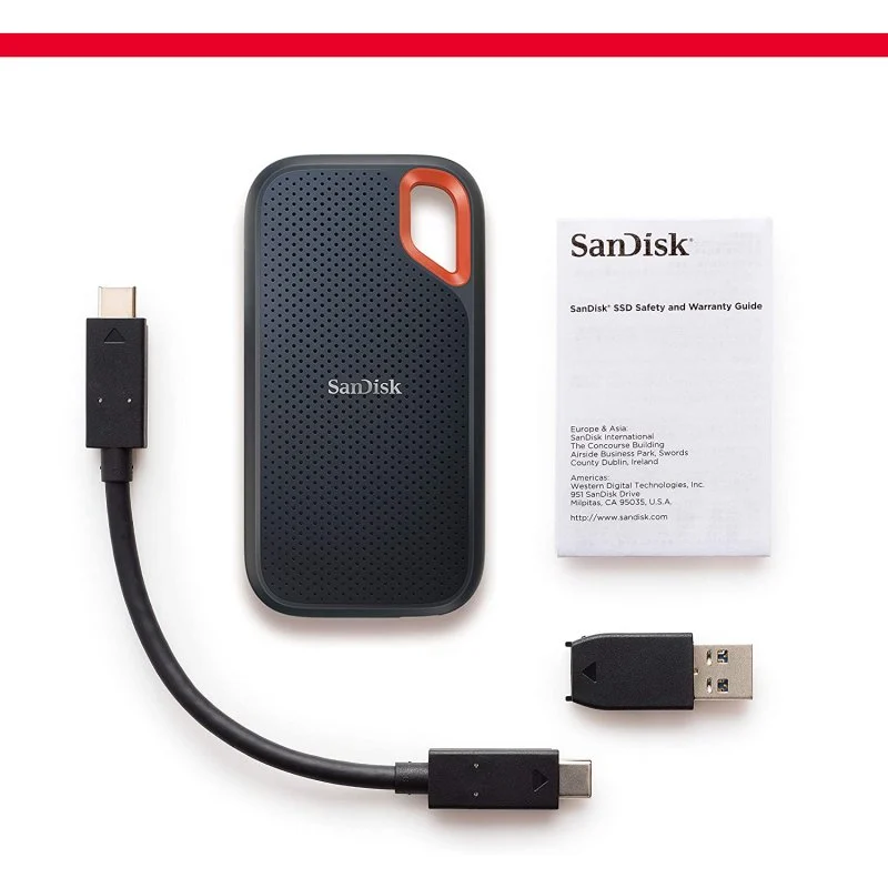 Detalle de SanDisk Extreme SSD Externo V2 2TB USB-C