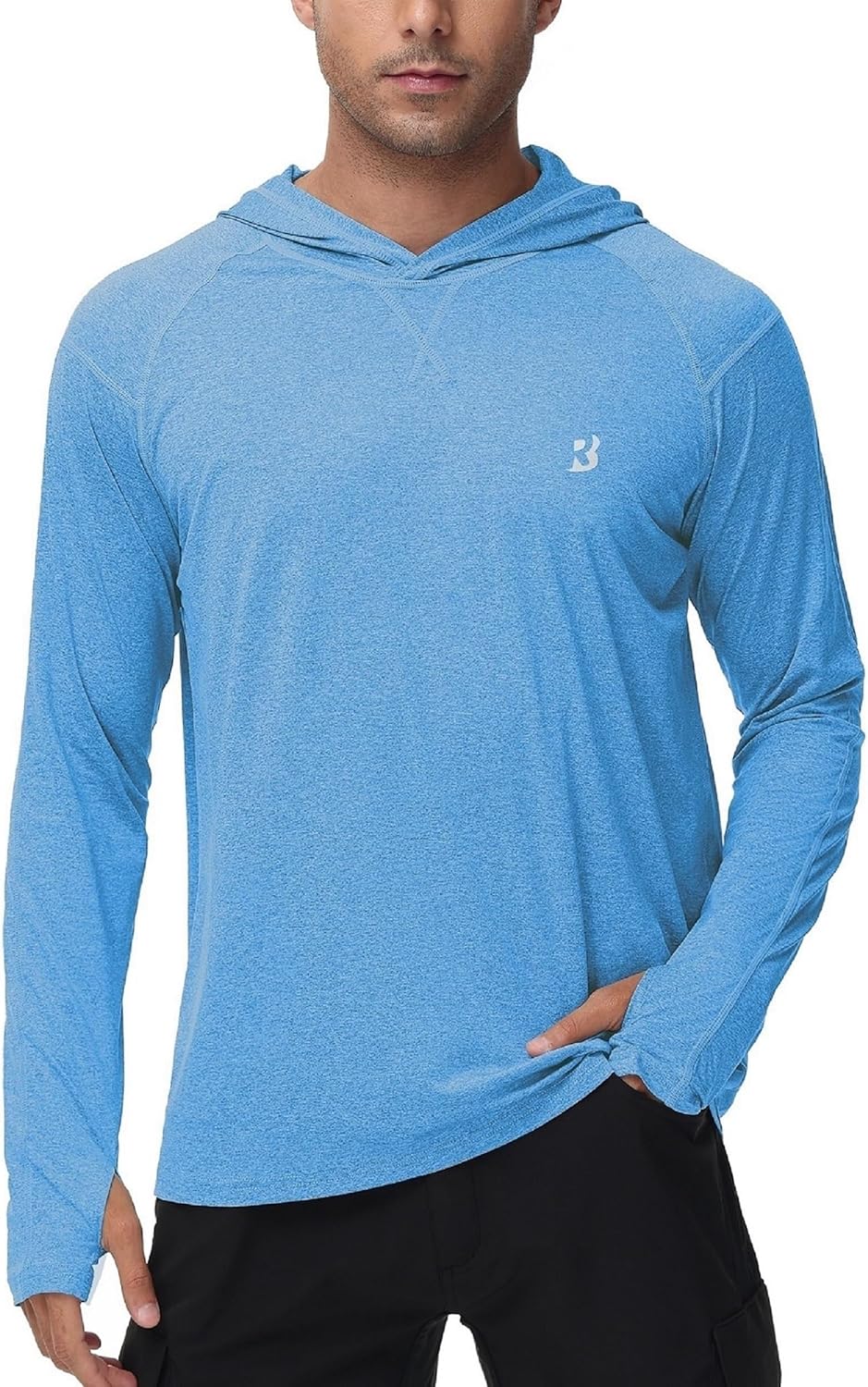 Thumbnail 6 de Roadbox Men’s UPF 50+ Long Sleeve Fishing Shirt with UV Sun Hoodie