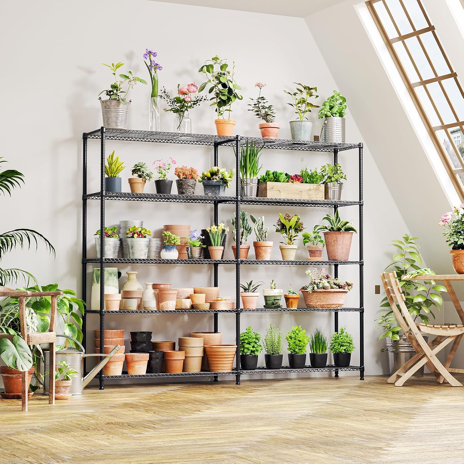 Thumbnail 4 de IZEUK Linked Storage Racks 1433 lb Capacity Shelving 🪚