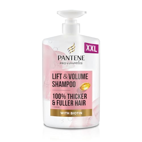 Detalle de Pantene Lift'N'Volume Thickening Shampoo with Biotin – 1L