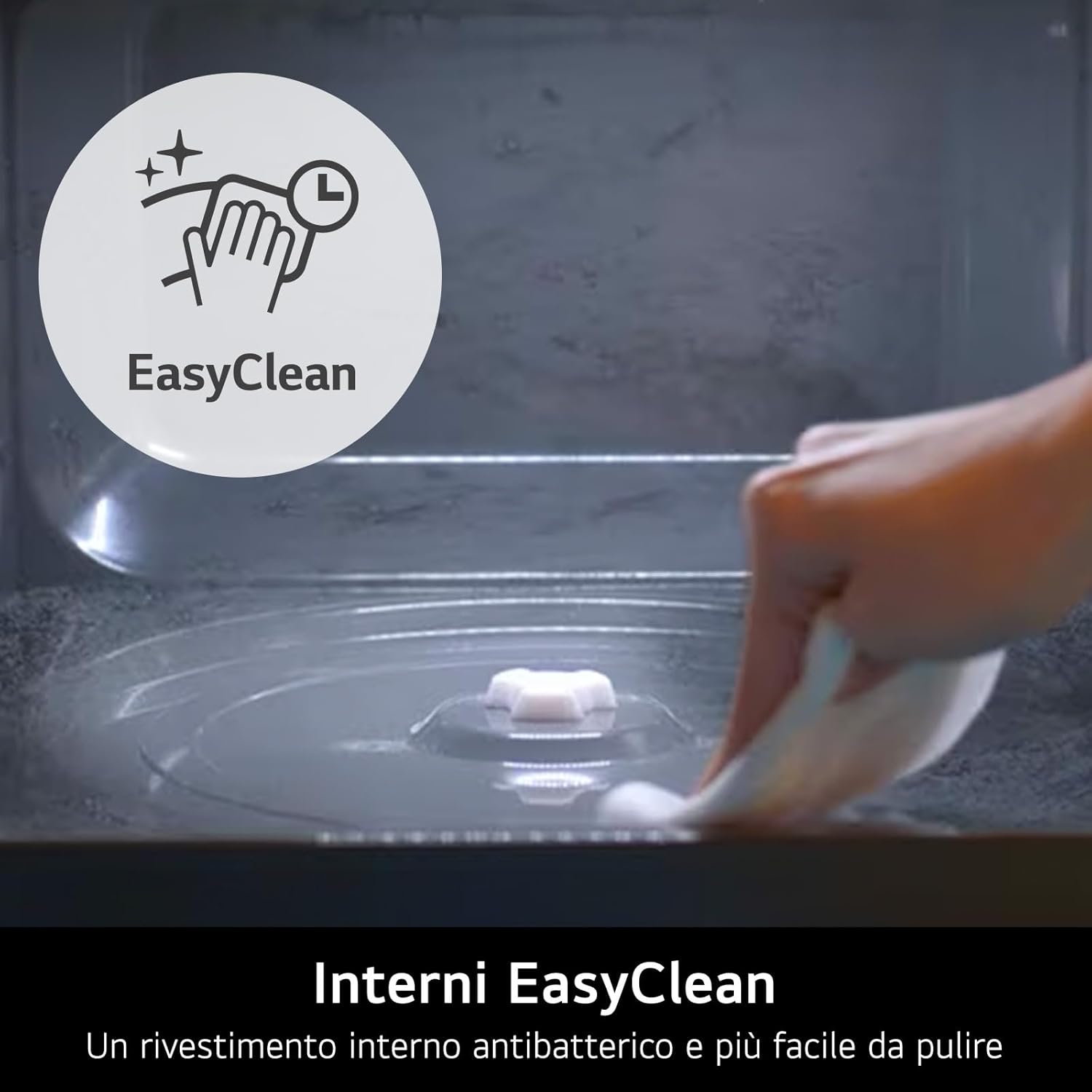 Thumbnail 3 de LG MH6032GAS microonde con grill da 20 litri 700 W: timer, orologio e Smart Diagnosis