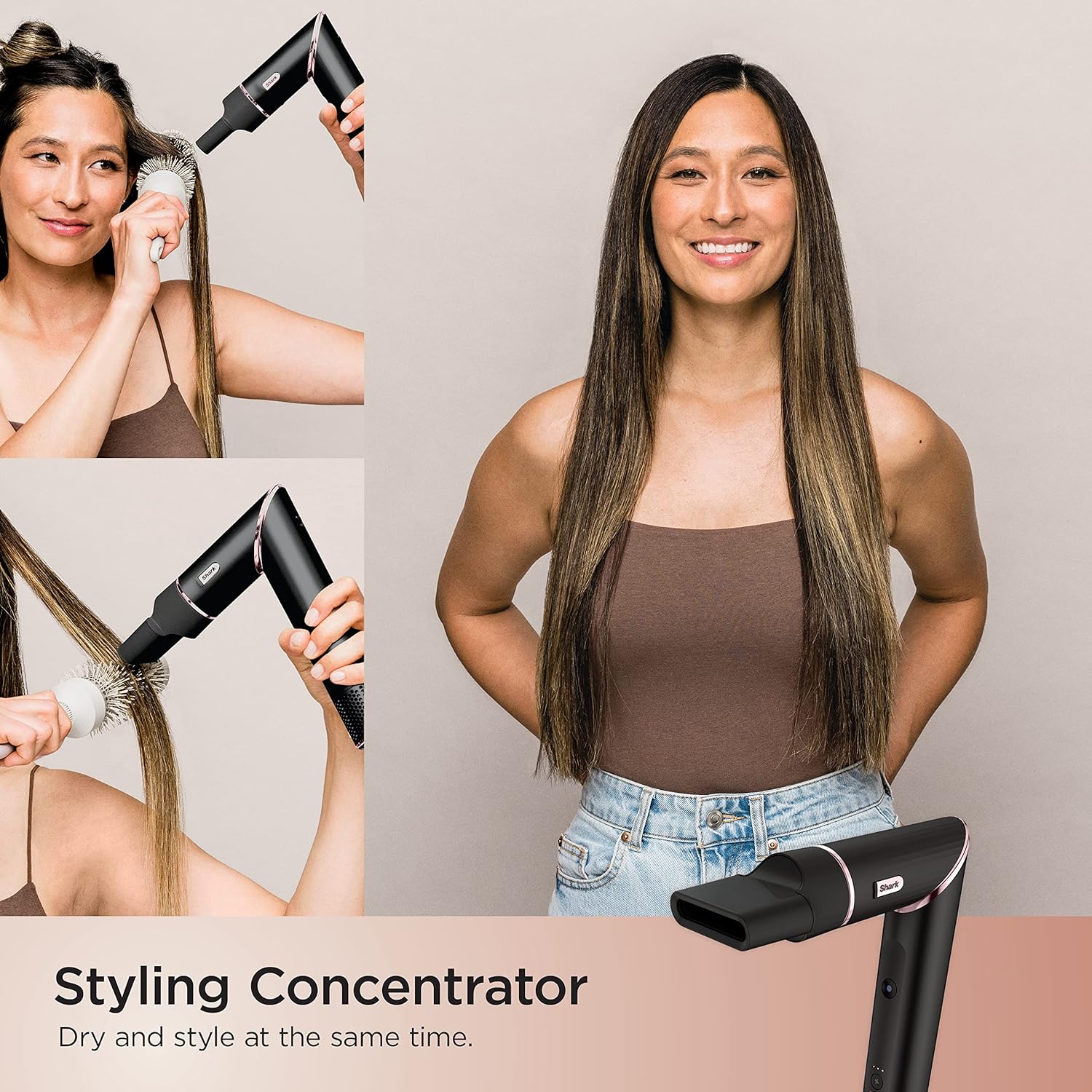 Thumbnail 4 de Shark FlexStyle HD440BK Hair Dryer Brush 6‑piece