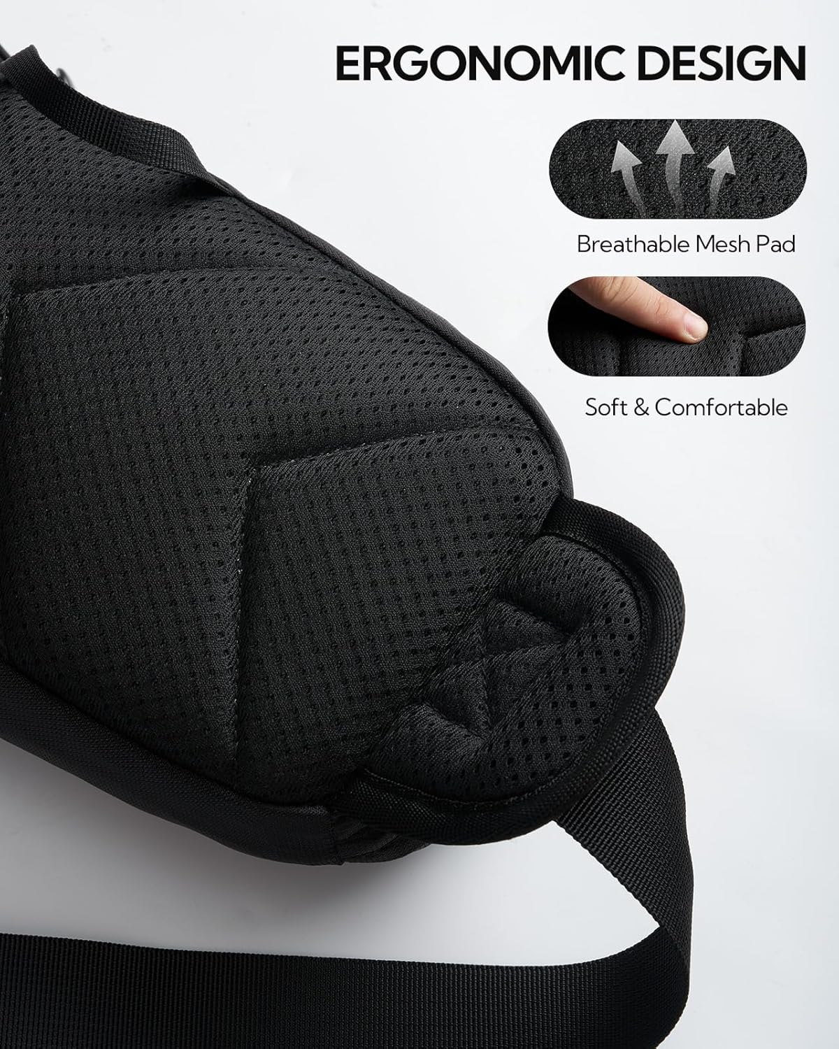 Thumbnail 3 de Waterfly Bum Bag Waist Pack with Water Bottle Holder – Ultra Light Fanny Pack (16–18 oz Capacity) for Running, Hiking and Travel