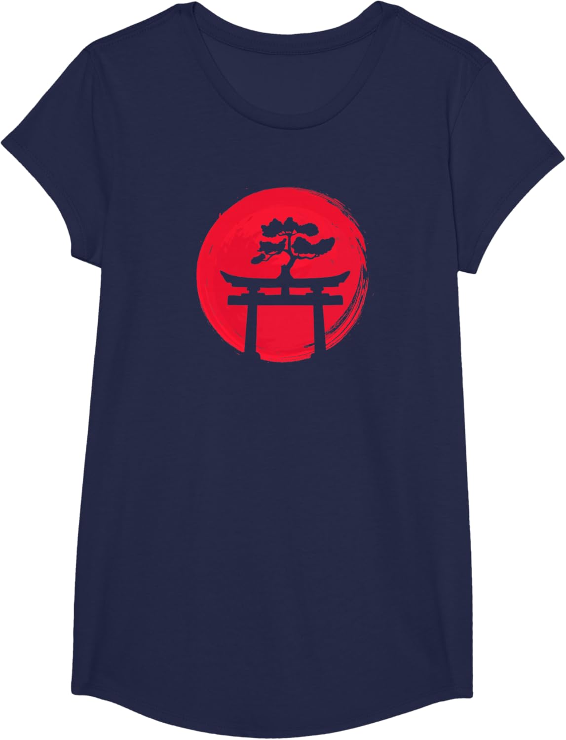 Thumbnail 6 de Maglietta Design Giapponese Bonsai Rosso