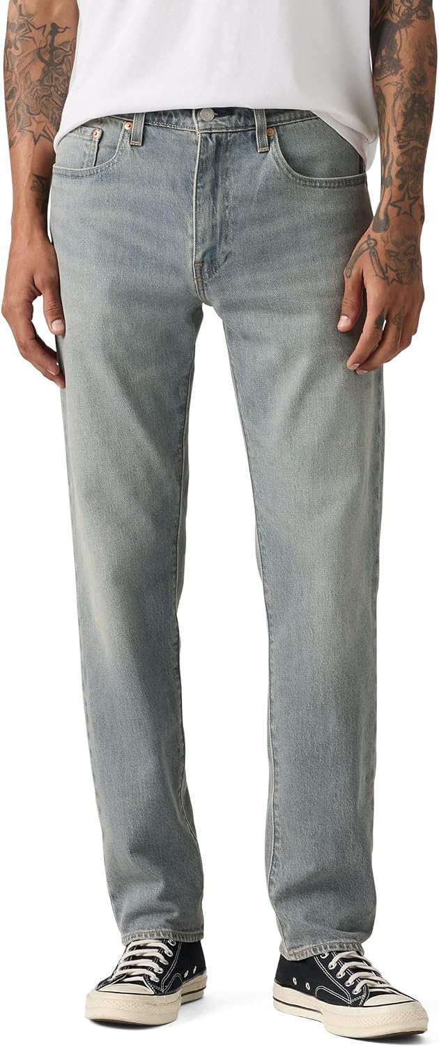 Detalle de Levi's 502 Taper, Jeans Uomo: comfort e stile casual per l’uso quotidiano