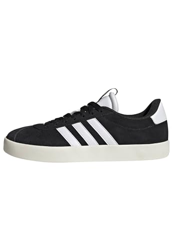 Detalle de adidas Mujer VL Court 3.0 Shoes – Core Black / Cloud White / Gold Metallic (36 2/3 EU)