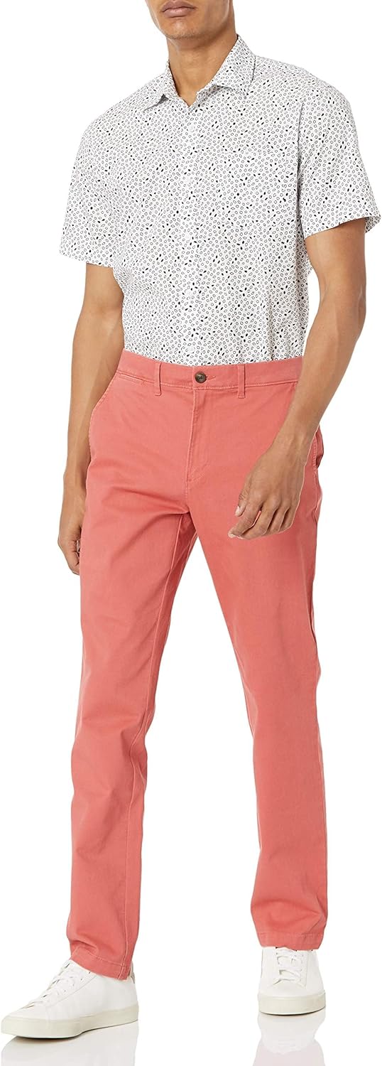 Thumbnail 3 de Amazon Essentials men’s regular-fit short-sleeve print shirt