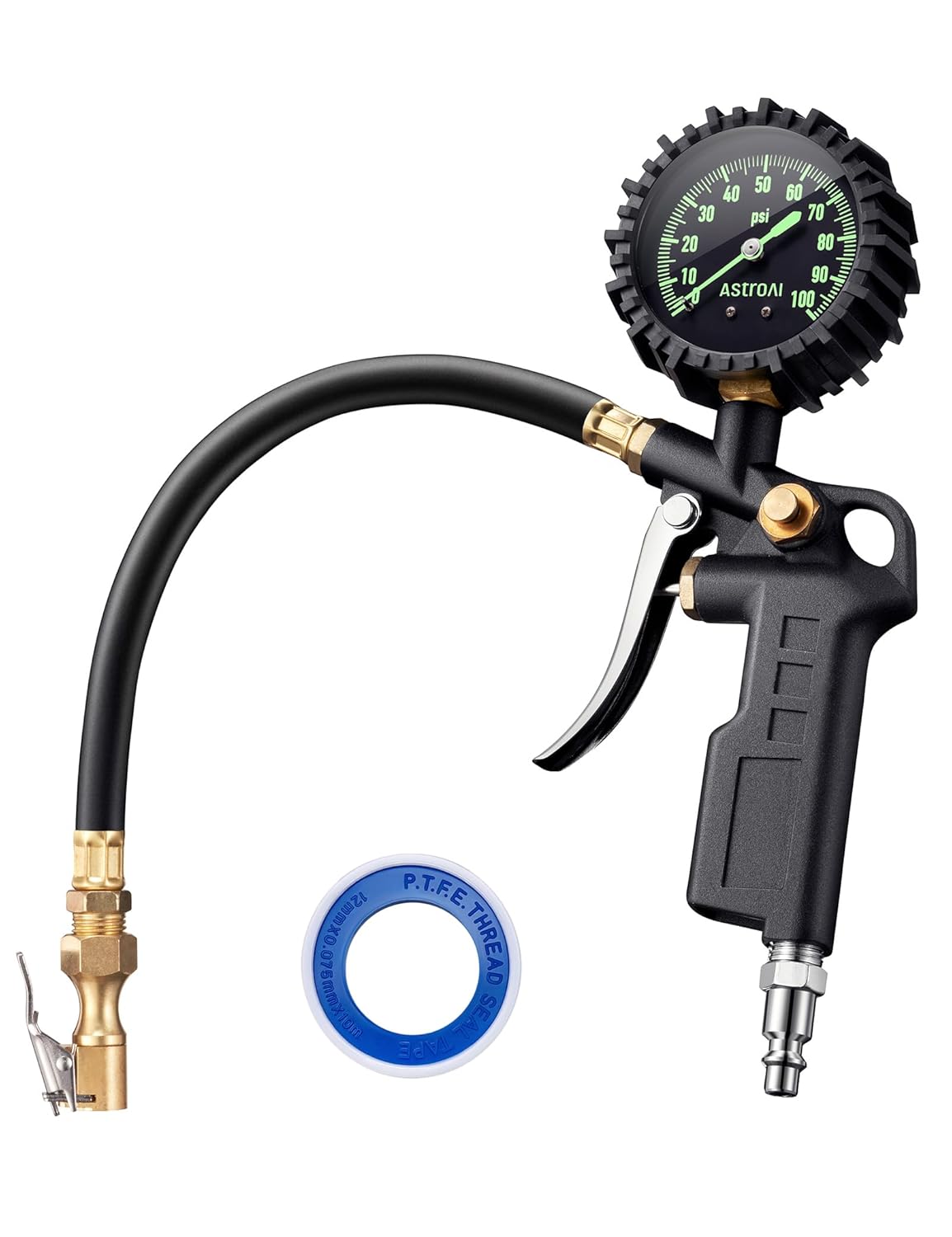 Detalle de AstroAI Tire Pressure Gauge 100 PSI