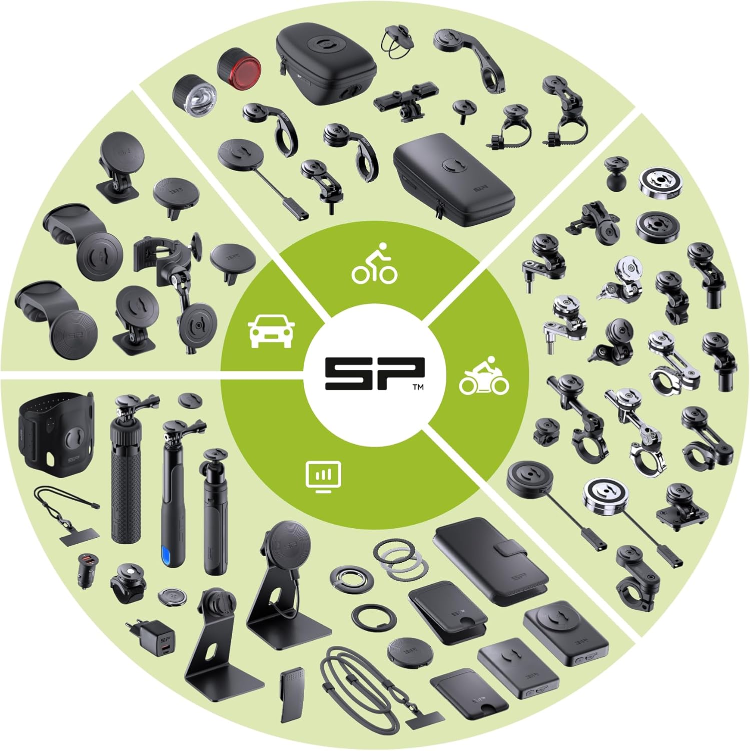 Thumbnail 6 de SP CONNECT Road Bike Bundle Universal Interface: Interfaccia SPC+ per smartphone su bicicletta da corsa