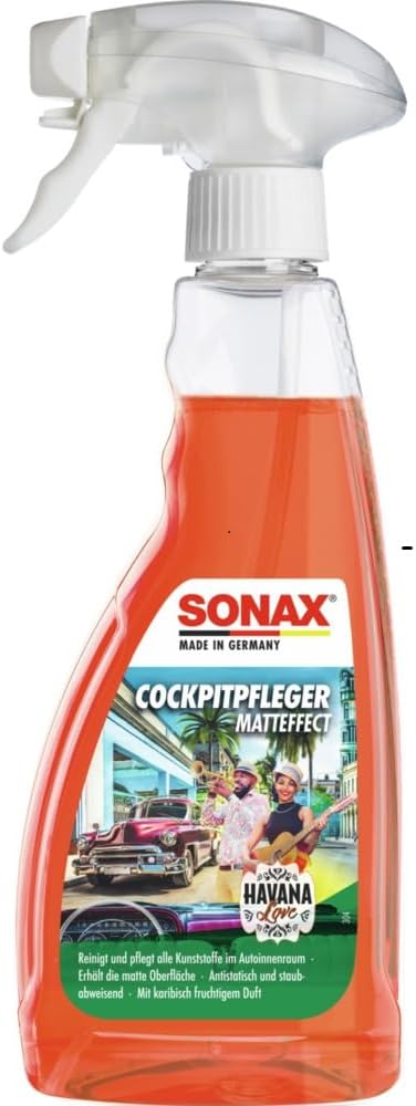 Thumbnail 6 de SONAX CockpitPfleger Matteffect Orange+Rosemary (500 ml) – Kunststoffreiniger für matte Oberflächen