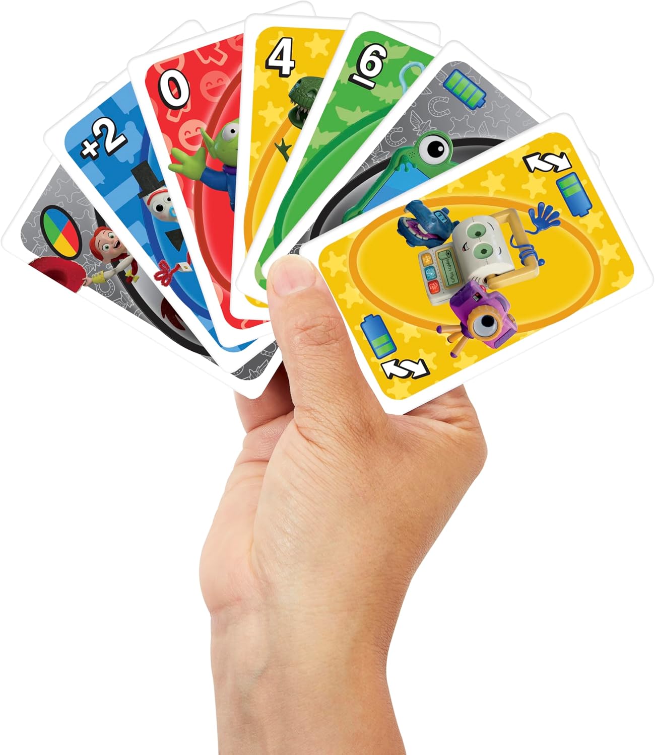 Detalle de Mattel Games JLX06 Toy Story Game in Tin for 10 Players, Ages 7+