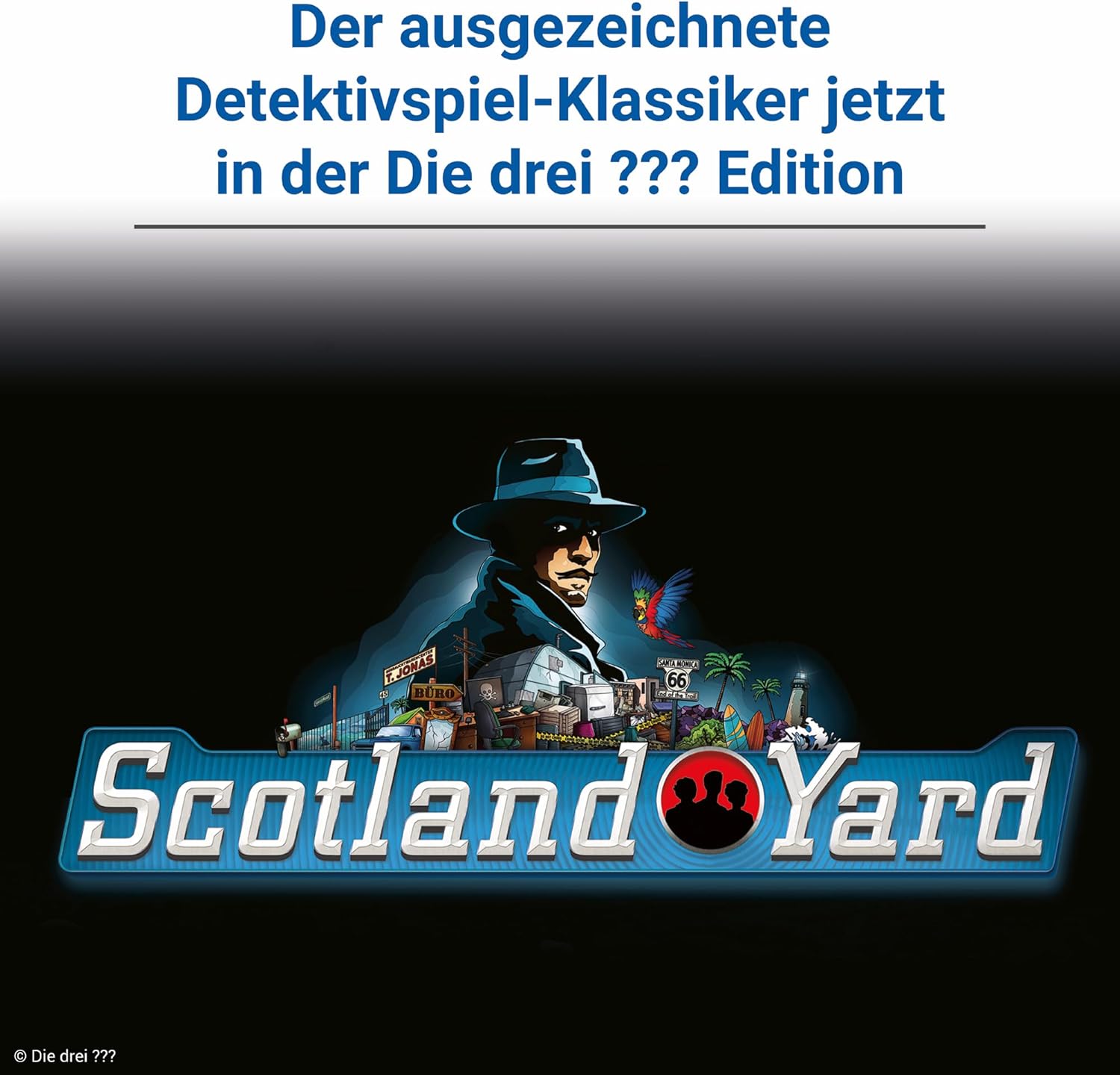 Detalle de Ravensburger 24741 – Die DREI ??? Scotland Yard: Der Detektivklassiker für 2–6 Personen ab 8 Jahren