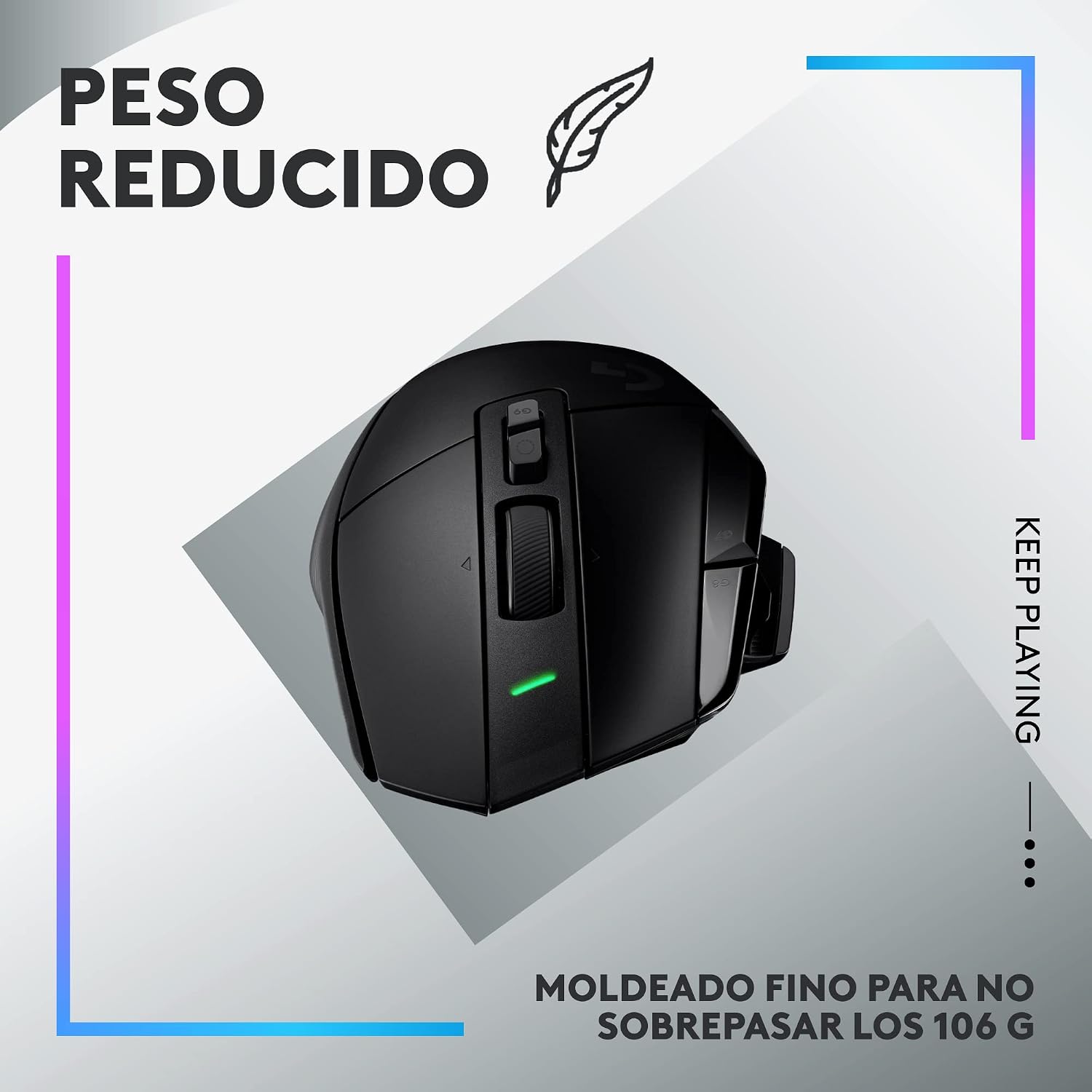 Thumbnail 6 de Logitech G G502 X PLUS LIGHTSPEED ratón 25K
