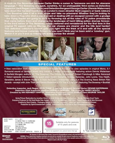 Thumbnail 1 de The Sweeney: Series Three 50th Anniversary Edition [Blu-ray] (Region B) – Old Gold Media