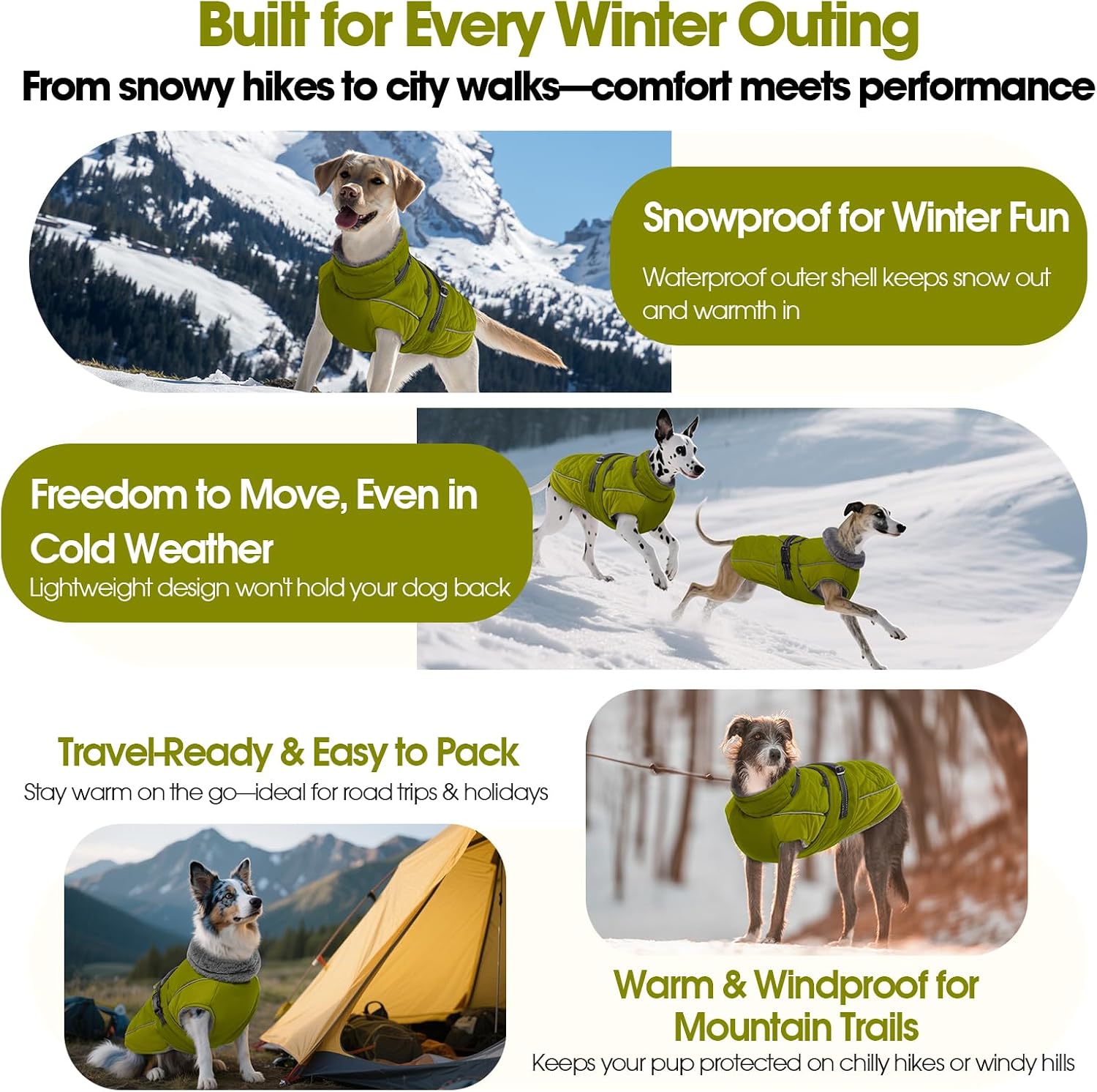Thumbnail 6 de QBLEEV Waterproof Dog Jacket
