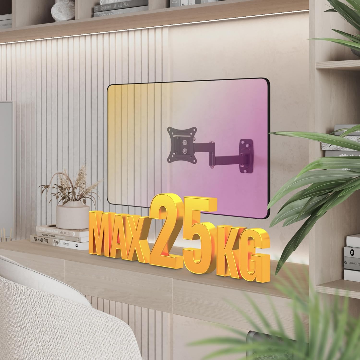 Thumbnail 3 de RICOO S1211 support mural 13-29"