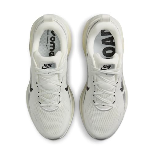 Detalle de Nike Vomero 18 Uomo HM6804-101 White/Obsidian-Mtlc Cool Grey EU 38.5