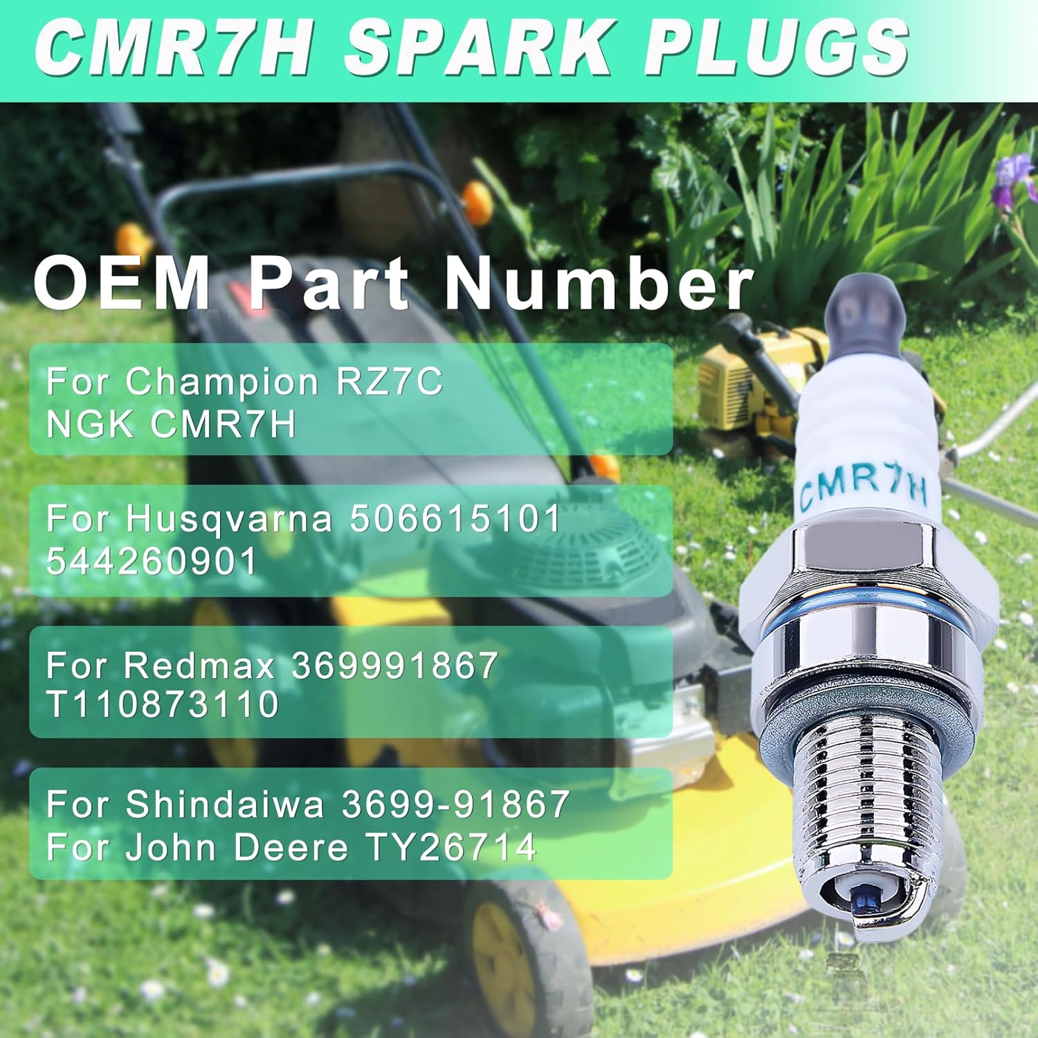 Detalle 2 de ADEFOL CMR7H Zündkerze 10er-Pack