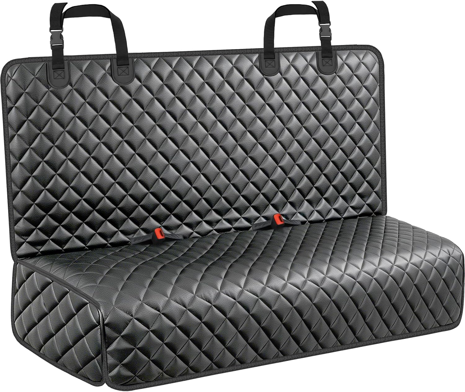 Detalle de URPOWER PU Leather Dog Car Seat Cover for Back Seat