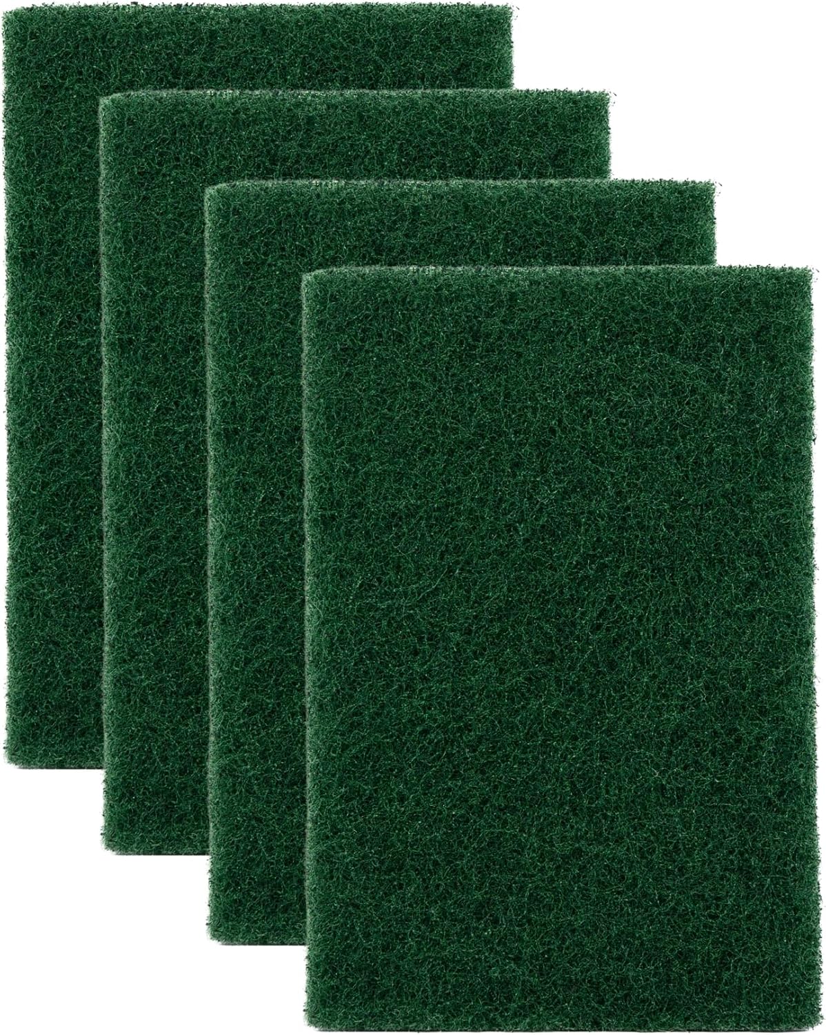 Detalle de Amazon Basics Heavy Duty Scour Pads, Dish Scrubber for Kitchen + Outdoor (4 Count)