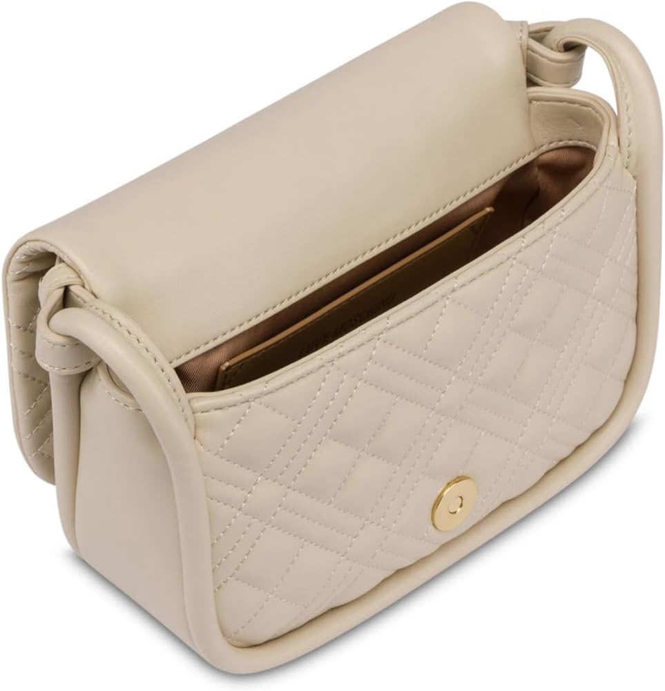 Detalle de Love Moschino JC4139PP1MLA0110 Sac à bandoulière femmes – Ivoire