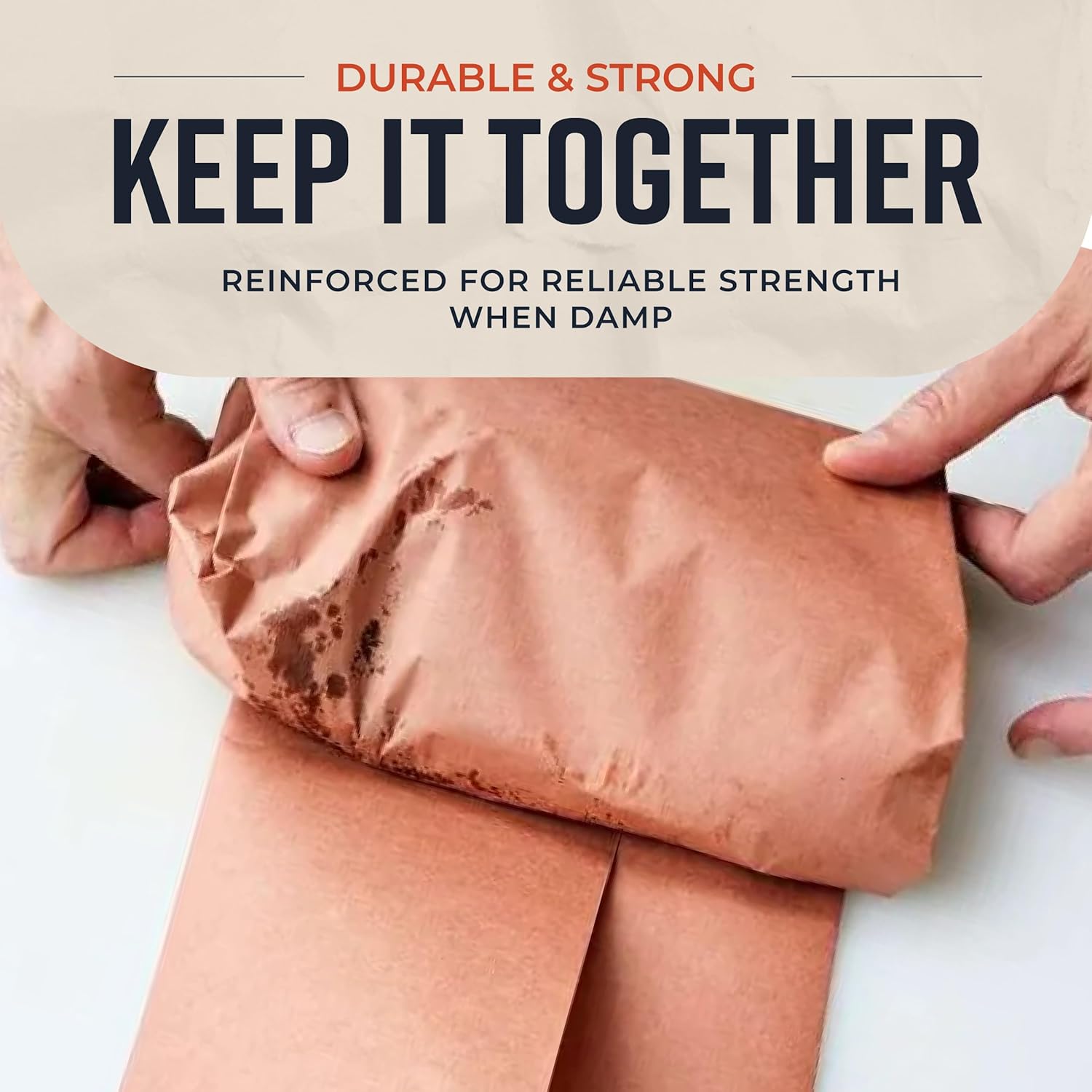 Detalle 2 de Bryco Goods Pink Butcher Paper Roll with Dispenser Box (18" x 175')