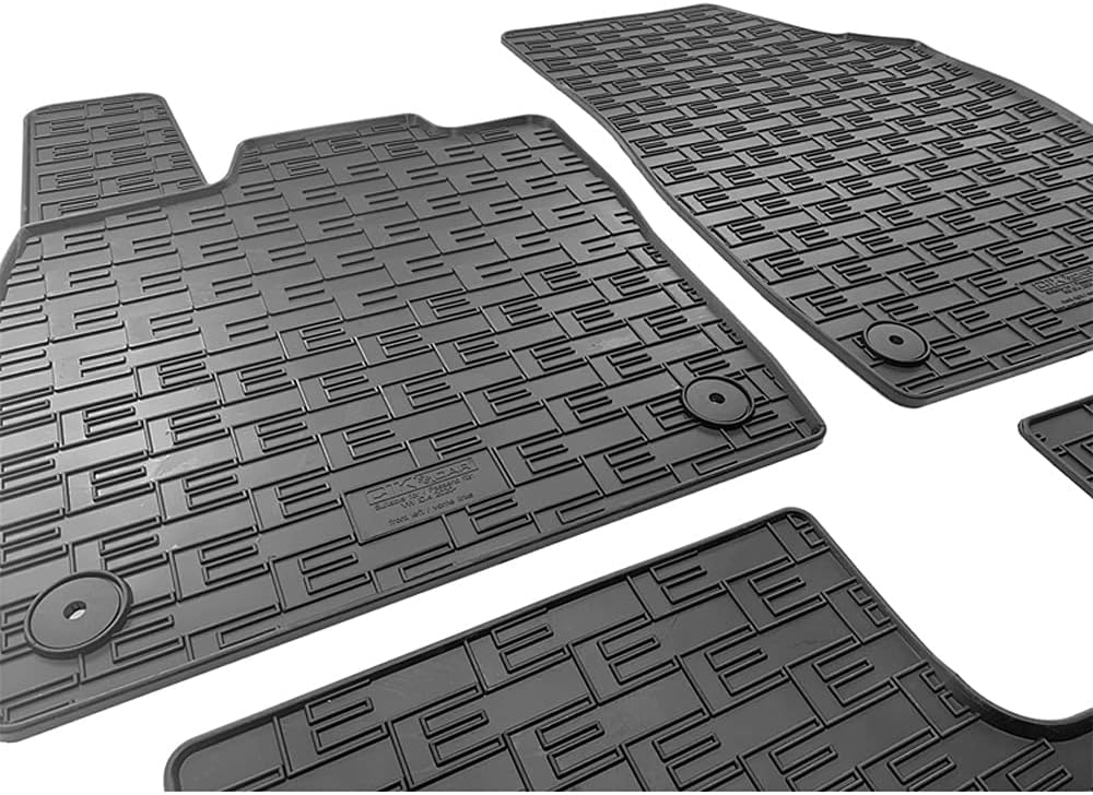 Thumbnail 3 de Set Tapis de Caoutchouc compatible avec VW ID.4 / ID.5, Skoda Enyaq iV, Audi Q4 E-Tron et Cupra Tavascan – 4 pièces avec système de montage