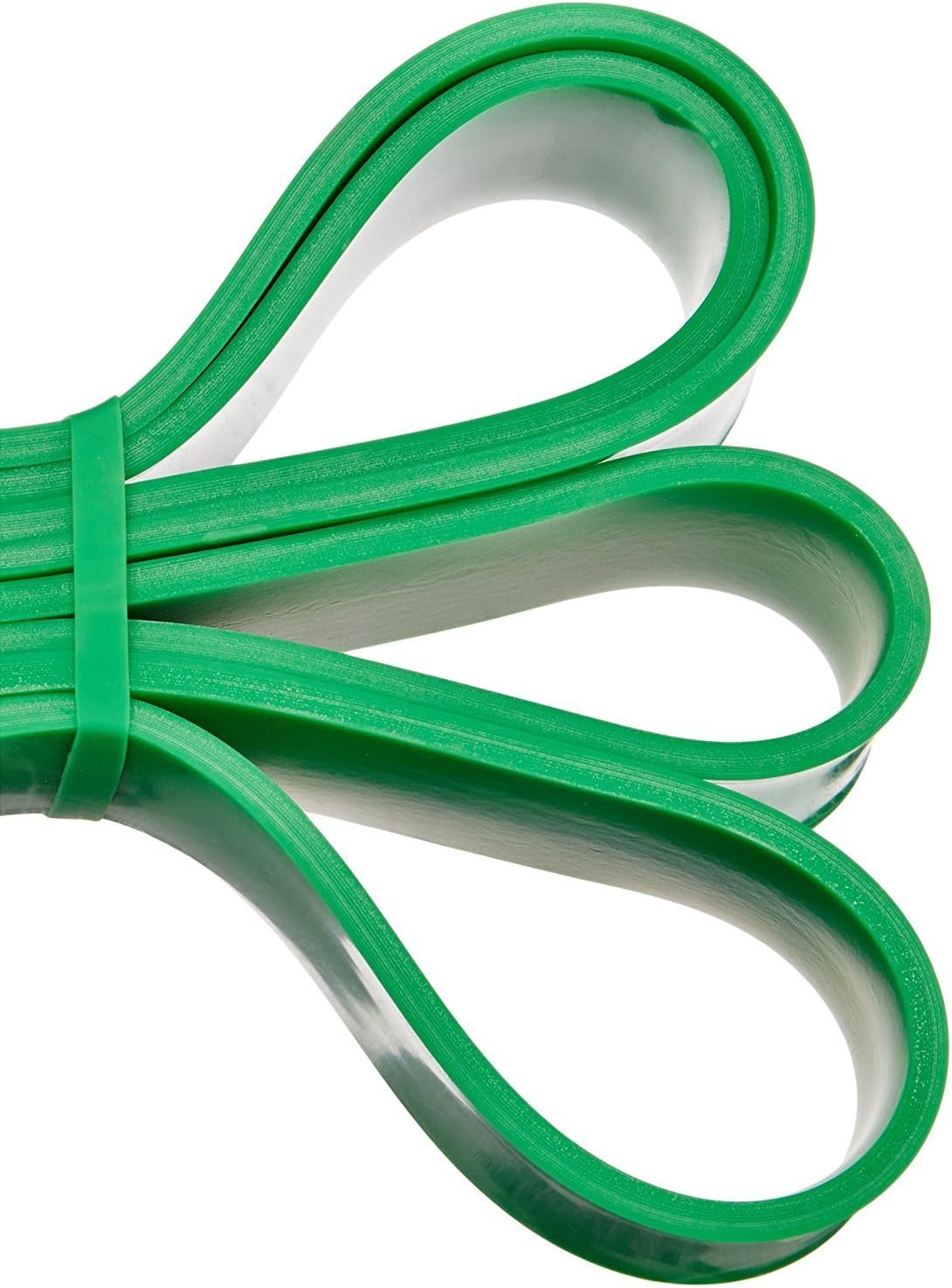Detalle de Amazon Basics Resistance Pull Up Band — 50 to 125 lbs, Green (1-3/4 inches wide)