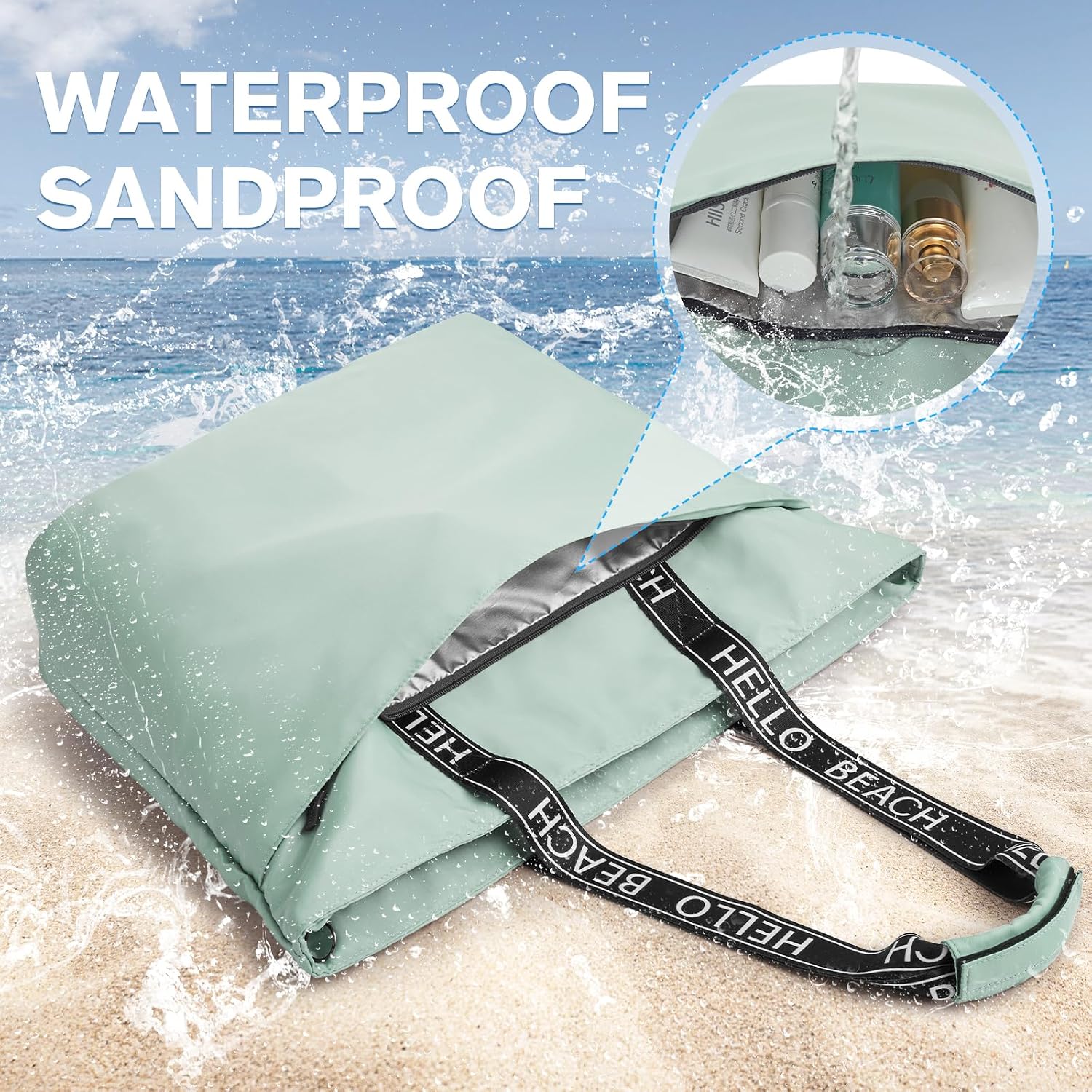 Thumbnail 2 de G4Free 30L/50L Waterproof Beach Bag: Practical, Lightweight and Roomy